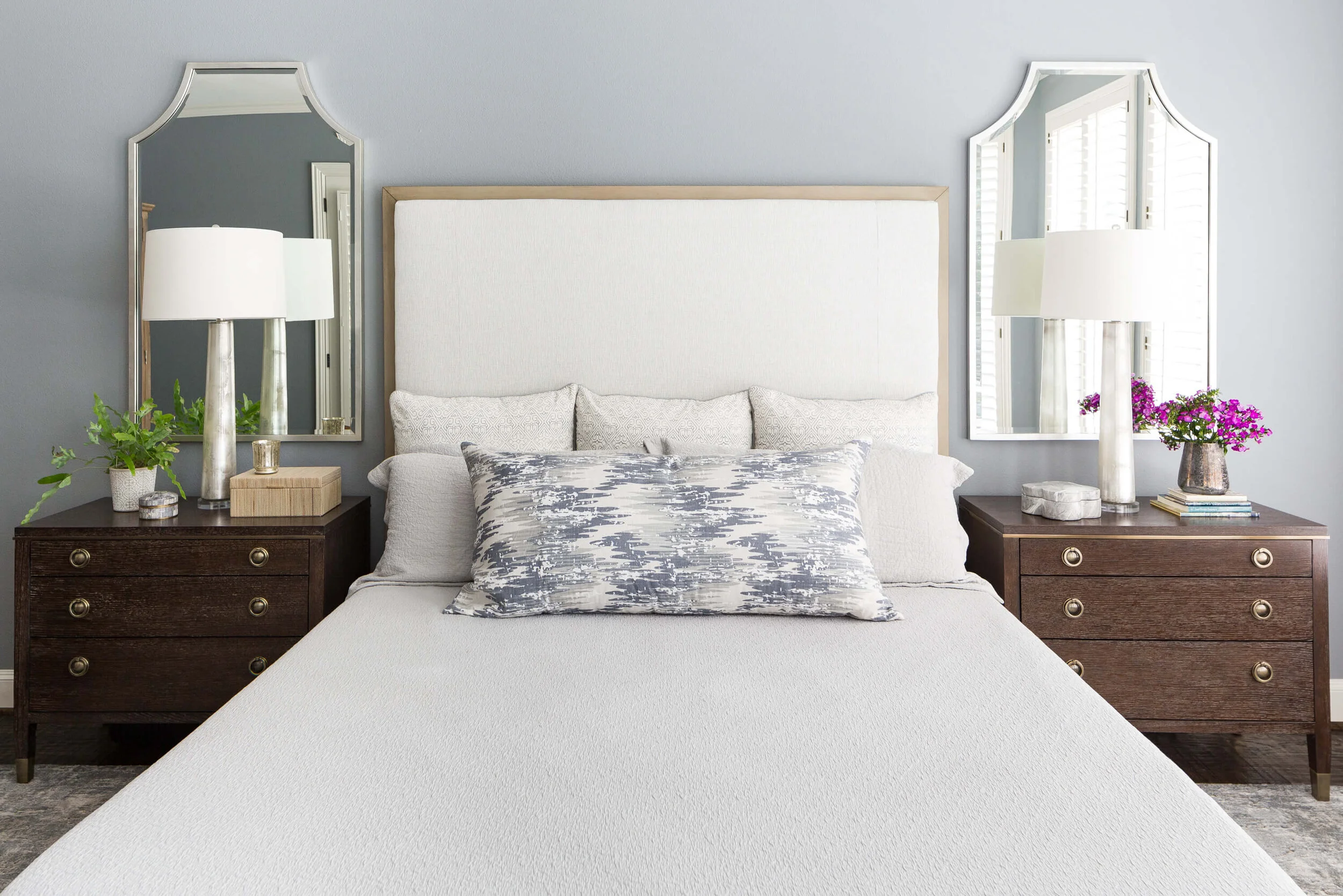 Nightstand shorter 2024 than bed
